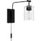 Quoizel Wood Wall 1 Light Matte Black QW16134MBK - alternate 3